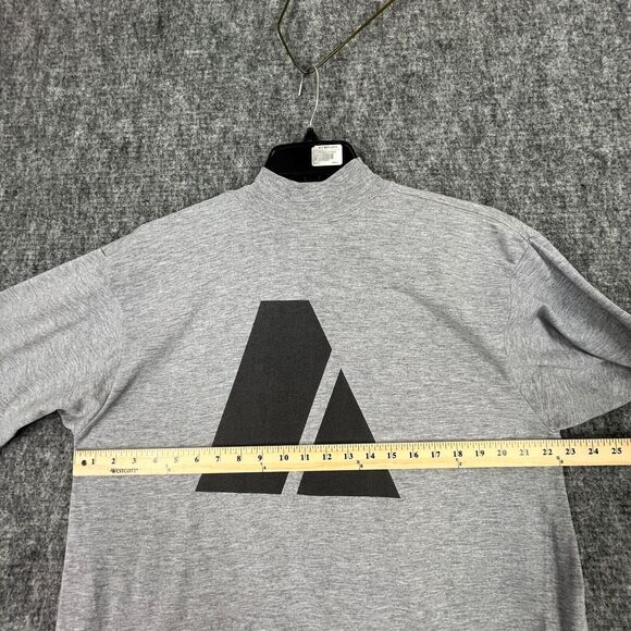 Army Shirt Mens Large Gray Militray Physical Fitness Uniform PFU Training VTG 99 - Picture 6 of 8